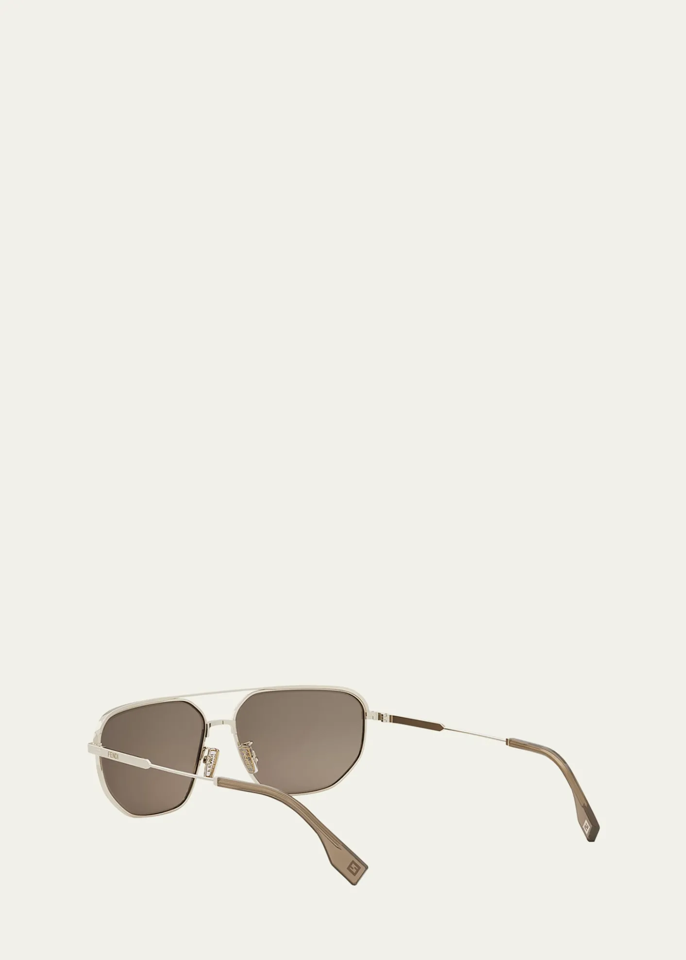 FendiMen's Fendi Travel Metal Rectangle Sunglasses
