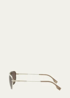 FendiMen's Fendi Travel Metal Rectangle Sunglasses