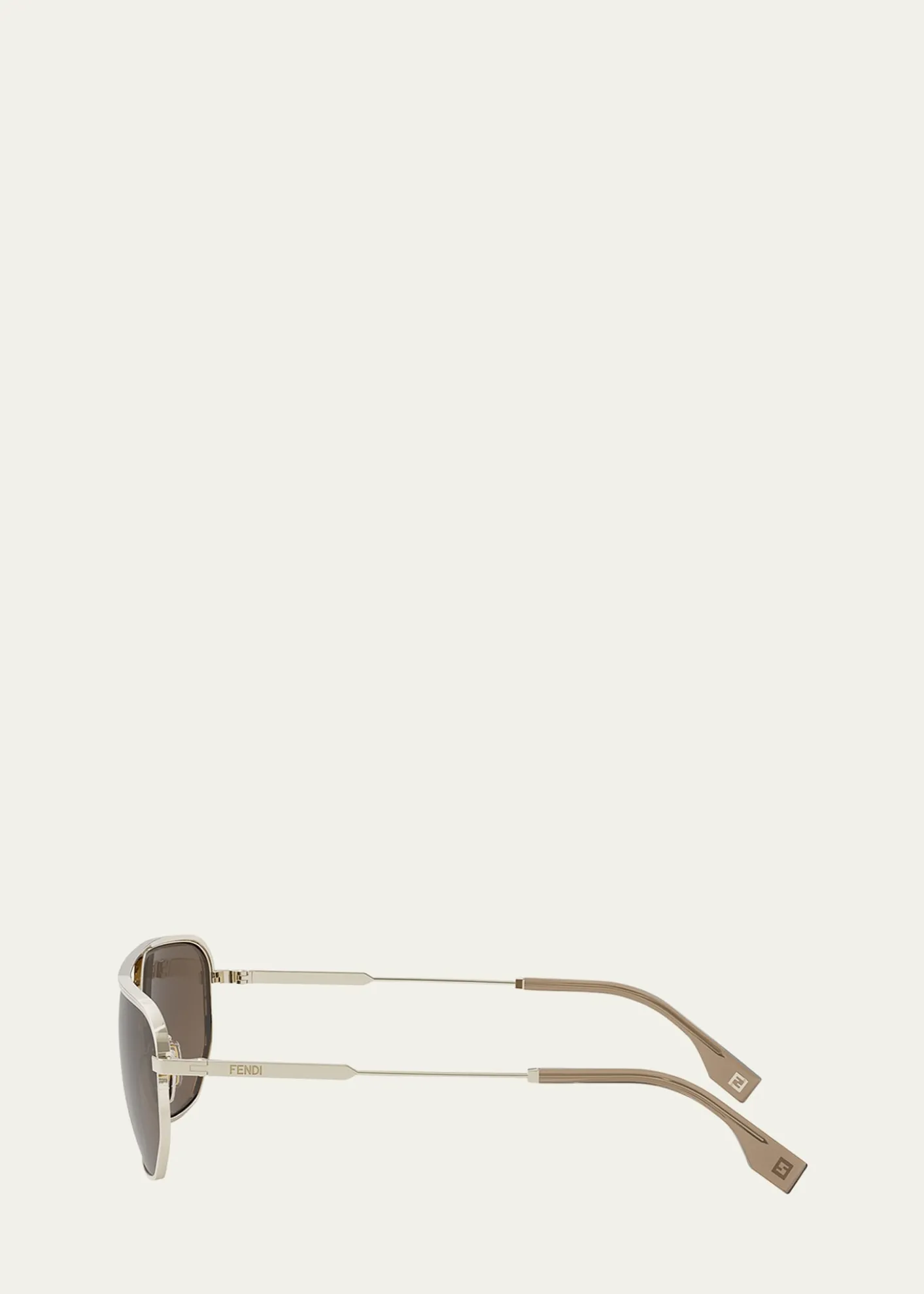 FendiMen's Fendi Travel Metal Rectangle Sunglasses