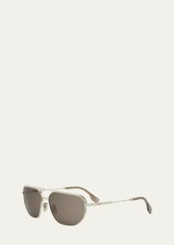 FendiMen's Fendi Travel Metal Rectangle Sunglasses