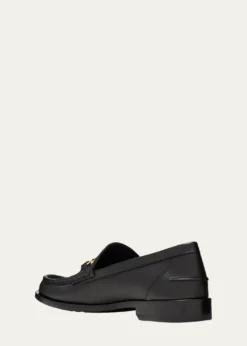 FendiMen's FF O'Lock Leather Loafers