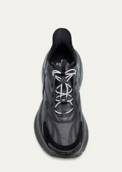 FendiMen's F-Light Leather & Mesh Running Sneakers