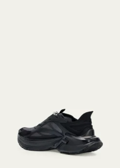 FendiMen's F-Light Leather & Mesh Running Sneakers