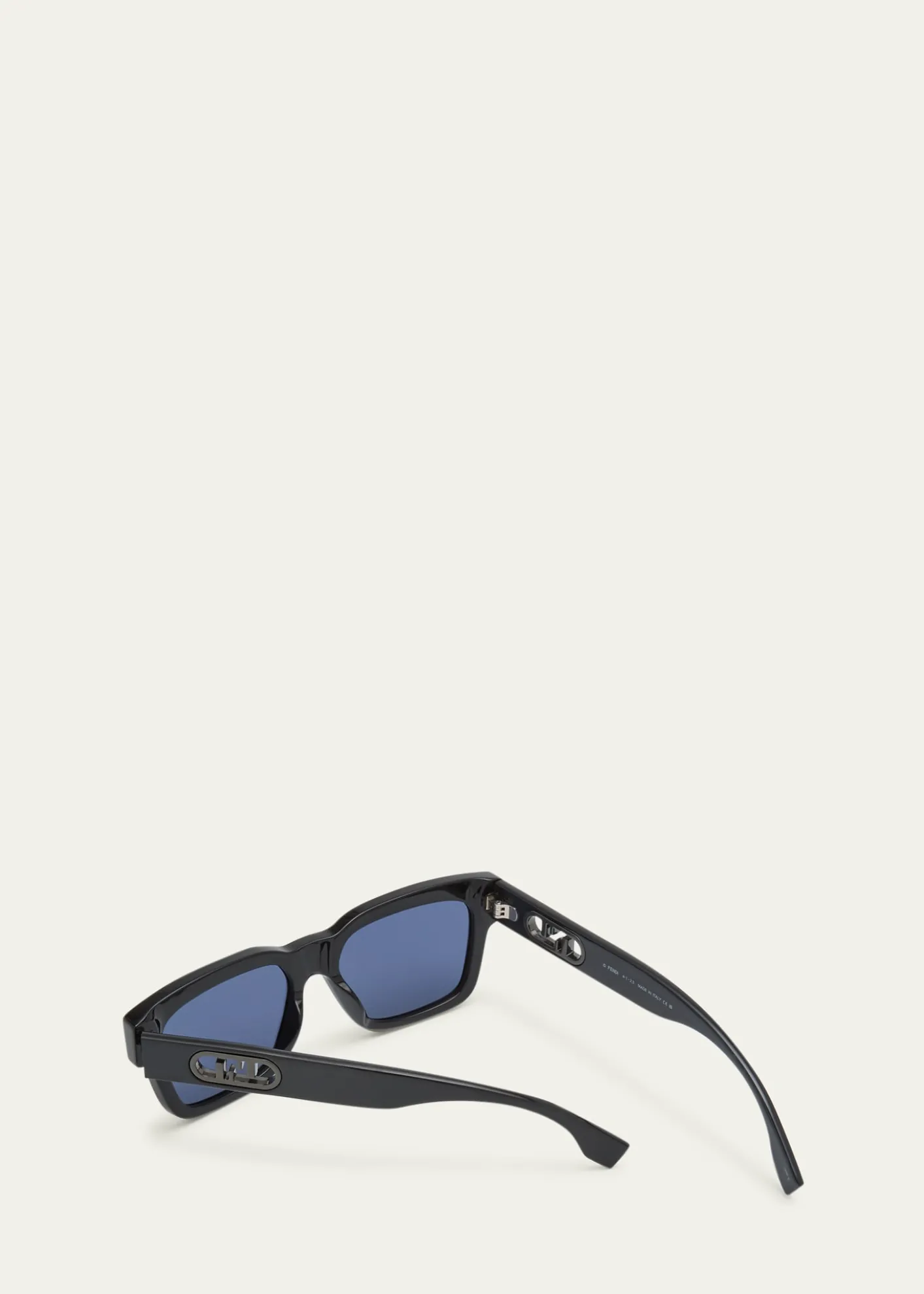 FendiMen's O'Lock Acetate Rectangle Sunglasses