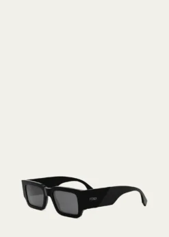 FendiMen's Rectangle Acetate Sunglasses