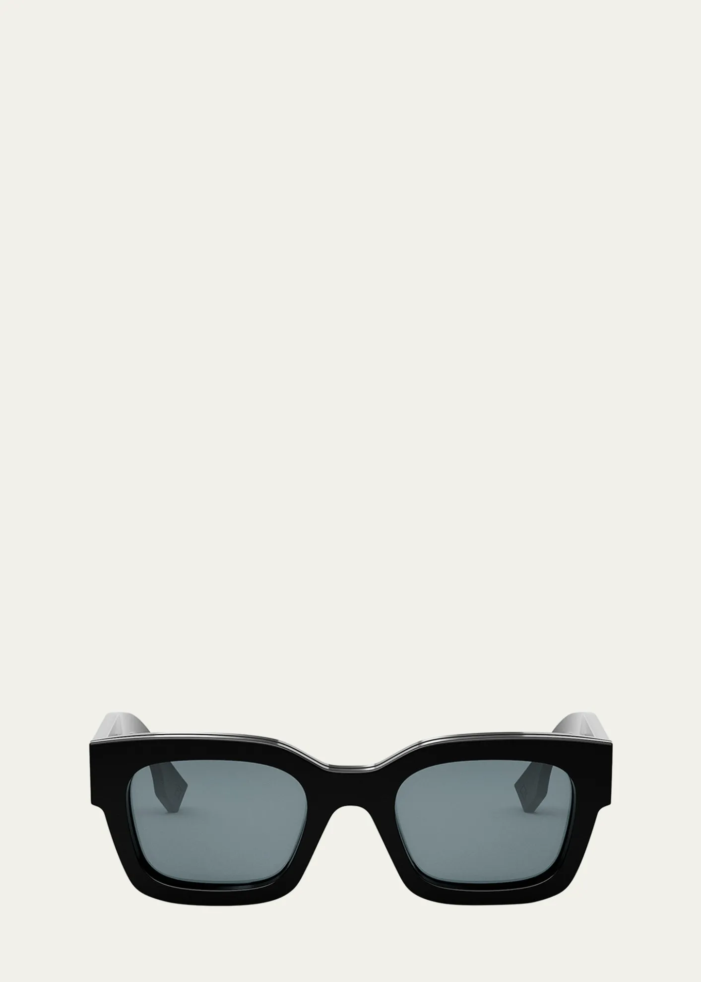 FendiMen's Signature Oval Logo Sunglasses