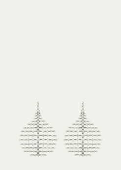 Fernando Jorge18K White Gold Small Disco Earrings with Diamonds