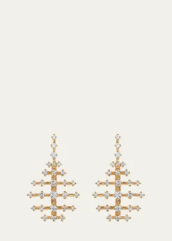 Fernando Jorge18K Yellow Gold Mini Disco Earrings with Diamonds