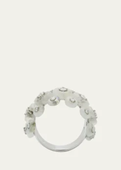 Fernando JorgeDiamond Surrounding Triple Ring in 18k White Gold