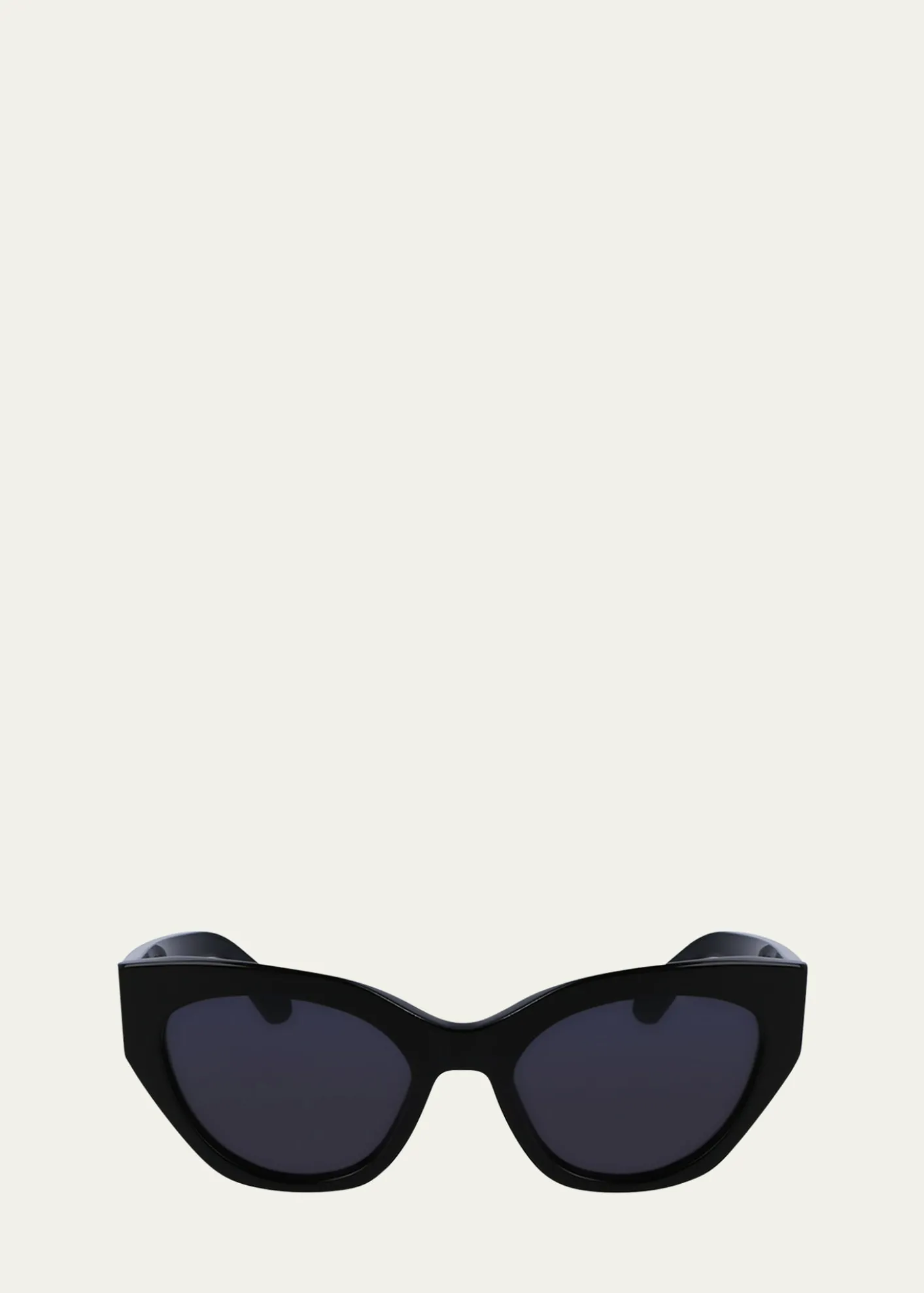 FerragamoClassic Logo Acetate Cat-Eye Sunglasses