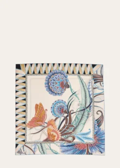FerragamoFloral-Print Silk Square Scarf