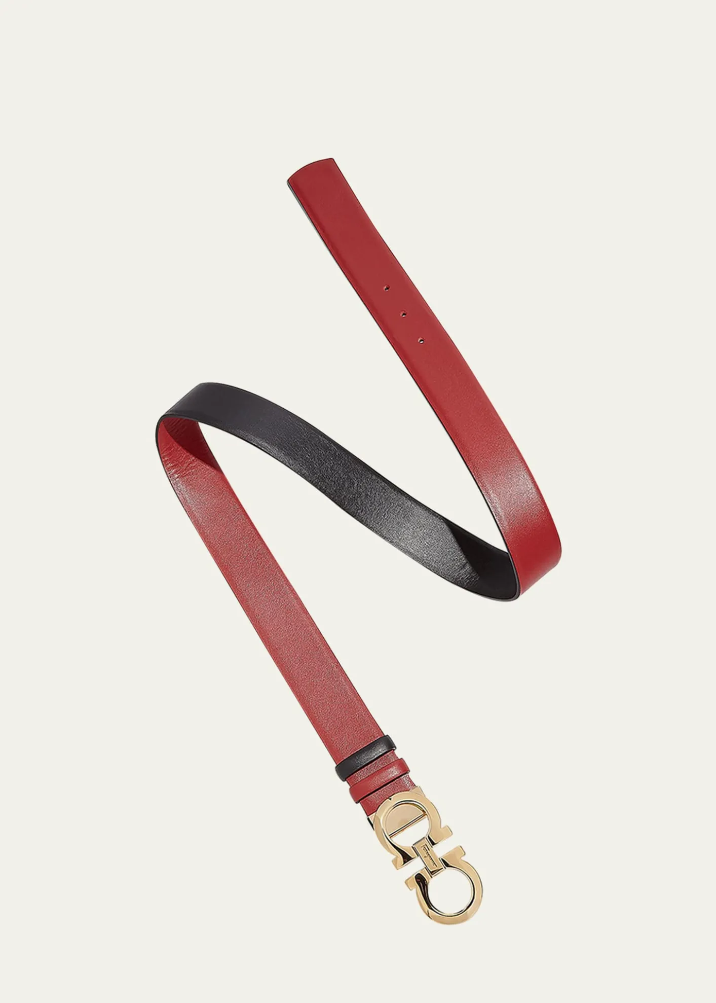 FerragamoGancini-Buckle Reversible Leather Belt
