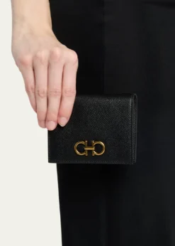 FerragamoGancini French Leather Wallet