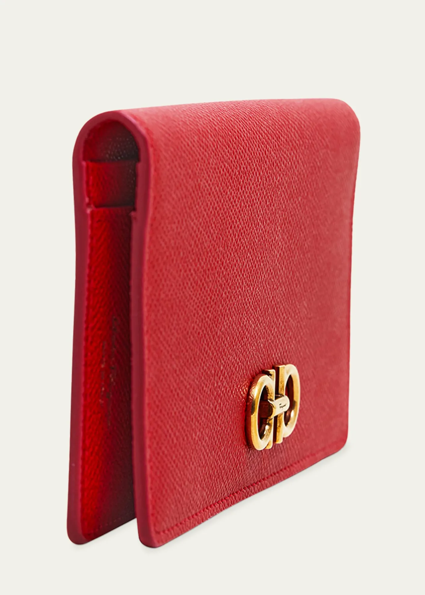 FerragamoGemini Bifold Leather Wallet