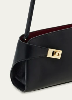 FerragamoHug East-West Leather Shoulder Bag