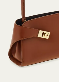 FerragamoHug East-West Leather Shoulder Bag