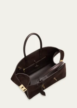 FerragamoHug Medium Suede Handbag