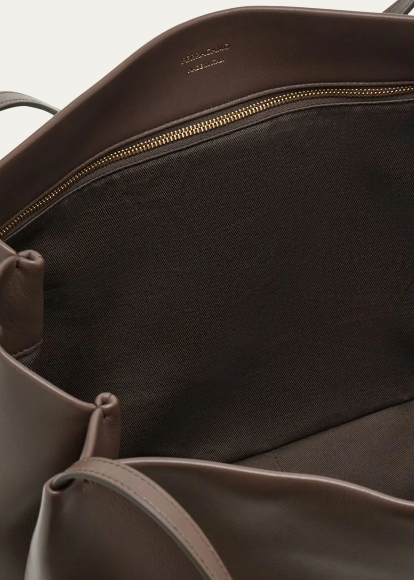FerragamoMedium Leather Tote Bag