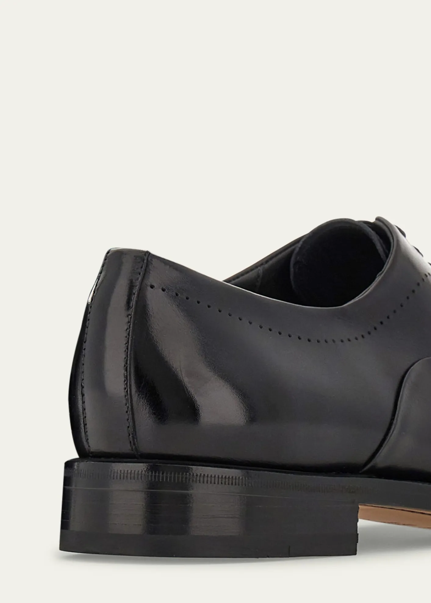 FerragamoMen's Albert Tramezza Cap-Toe Brogue Leather Oxfords