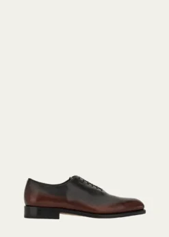 FerragamoMen's Angiolo Tramezza Degrade Leather Oxfords