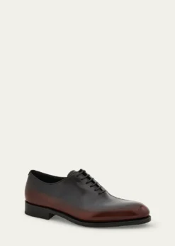 FerragamoMen's Angiolo Tramezza Degrade Leather Oxfords