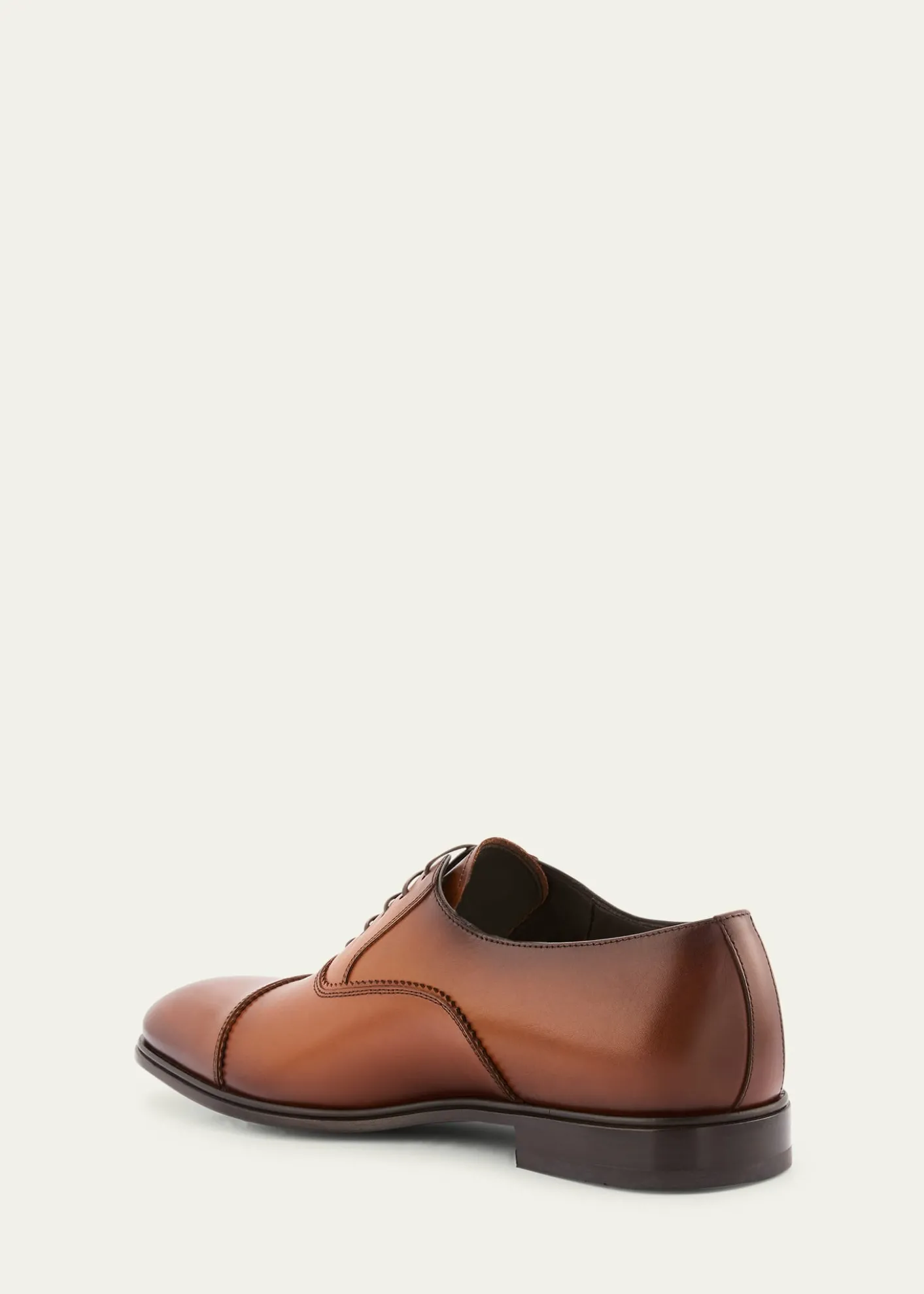 FerragamoMen's Boston Brogue Leather Cap-Toe Oxfords