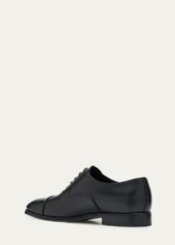 FerragamoMen's Boston Brogue Leather Cap-Toe Oxfords