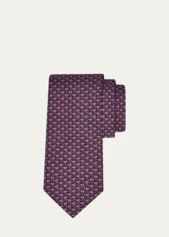 FerragamoMen's Butterfly Gancini Silk Tie