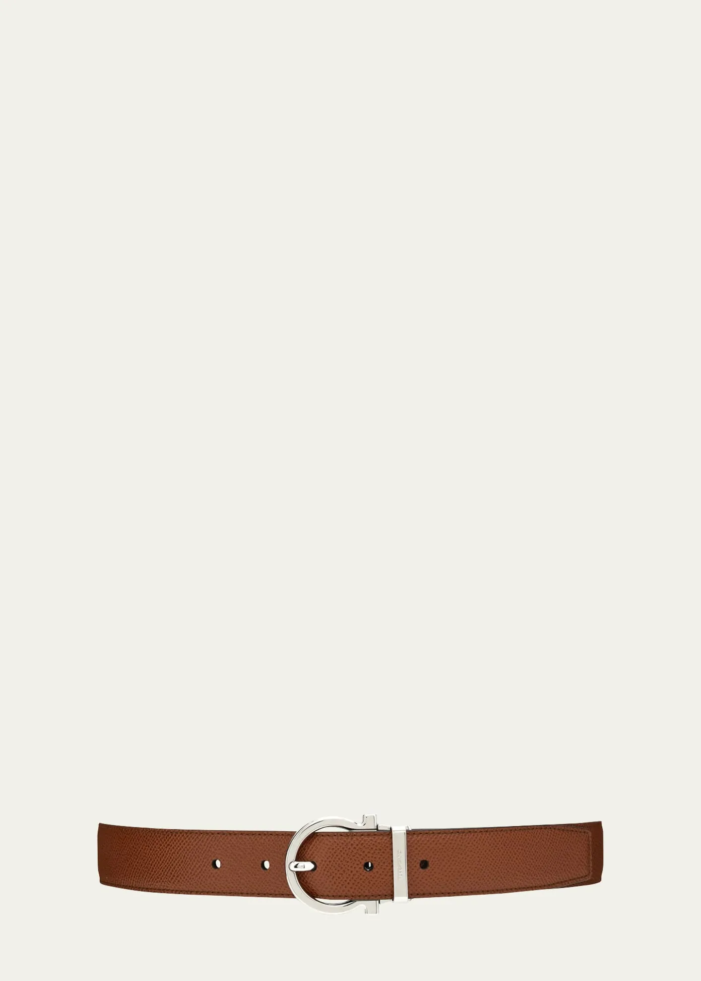 FerragamoMen's Reversible Leather Gancio-Buckle Belt