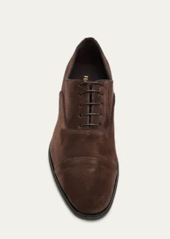 FerragamoMen's Boston Suede Cap Toe Oxford Shoes