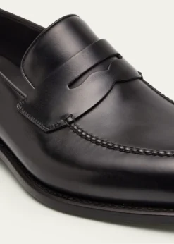 FerragamoMen's Brandy Tramezza Leather Penny Loafers