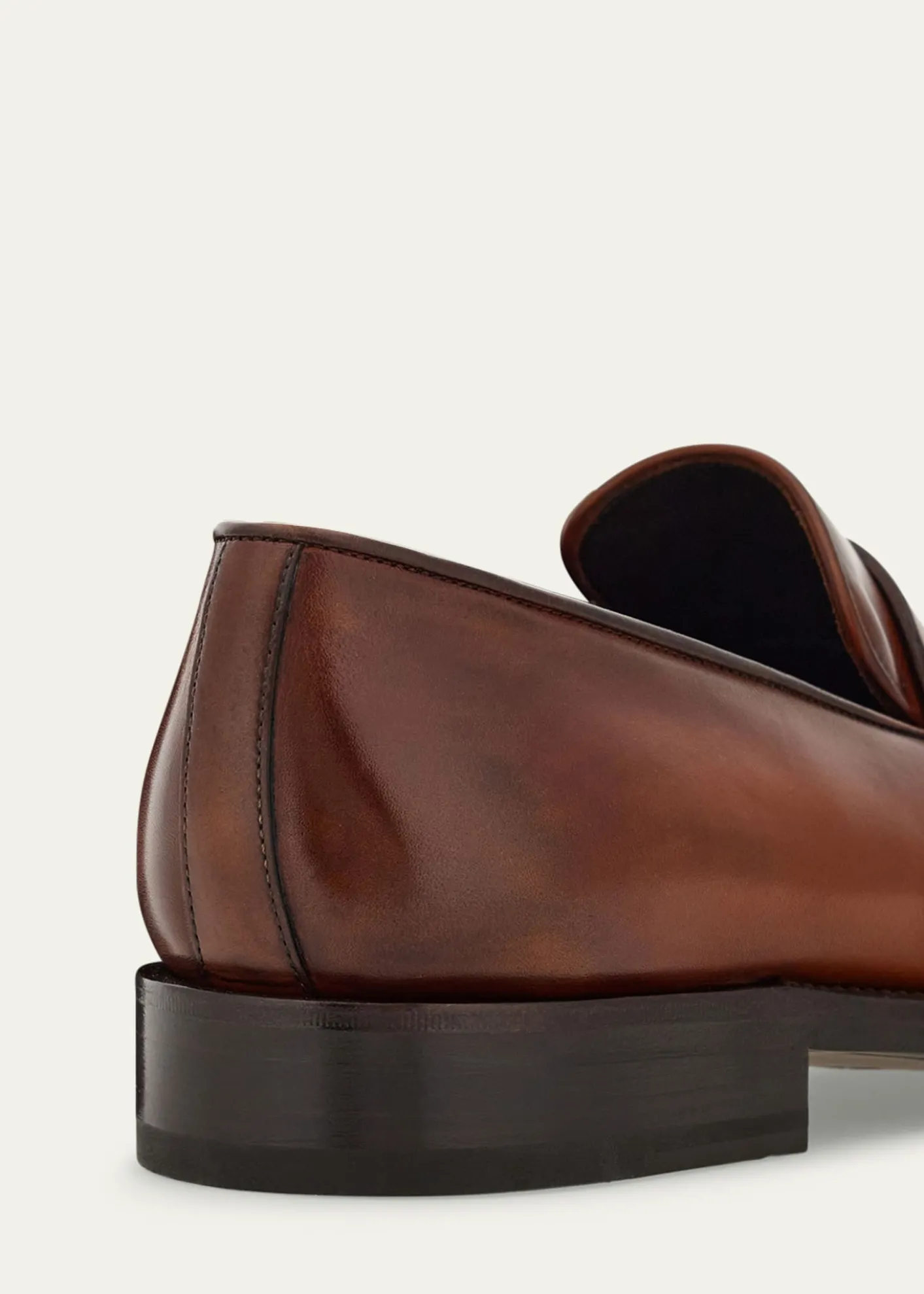 FerragamoMen's Brandy Tramezza Leather Penny Loafers