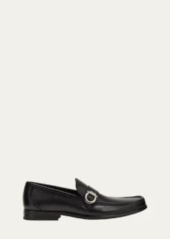 FerragamoMen's Caspian Gancio Leather Loafers