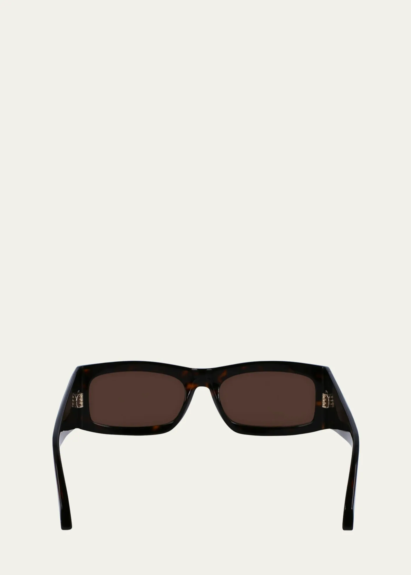 FerragamoMen's Classic Logo Acetate Rectangle Sunglasses, 57mm
