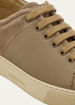 FerragamoMen's Clayto Leather & Suede Sneakers