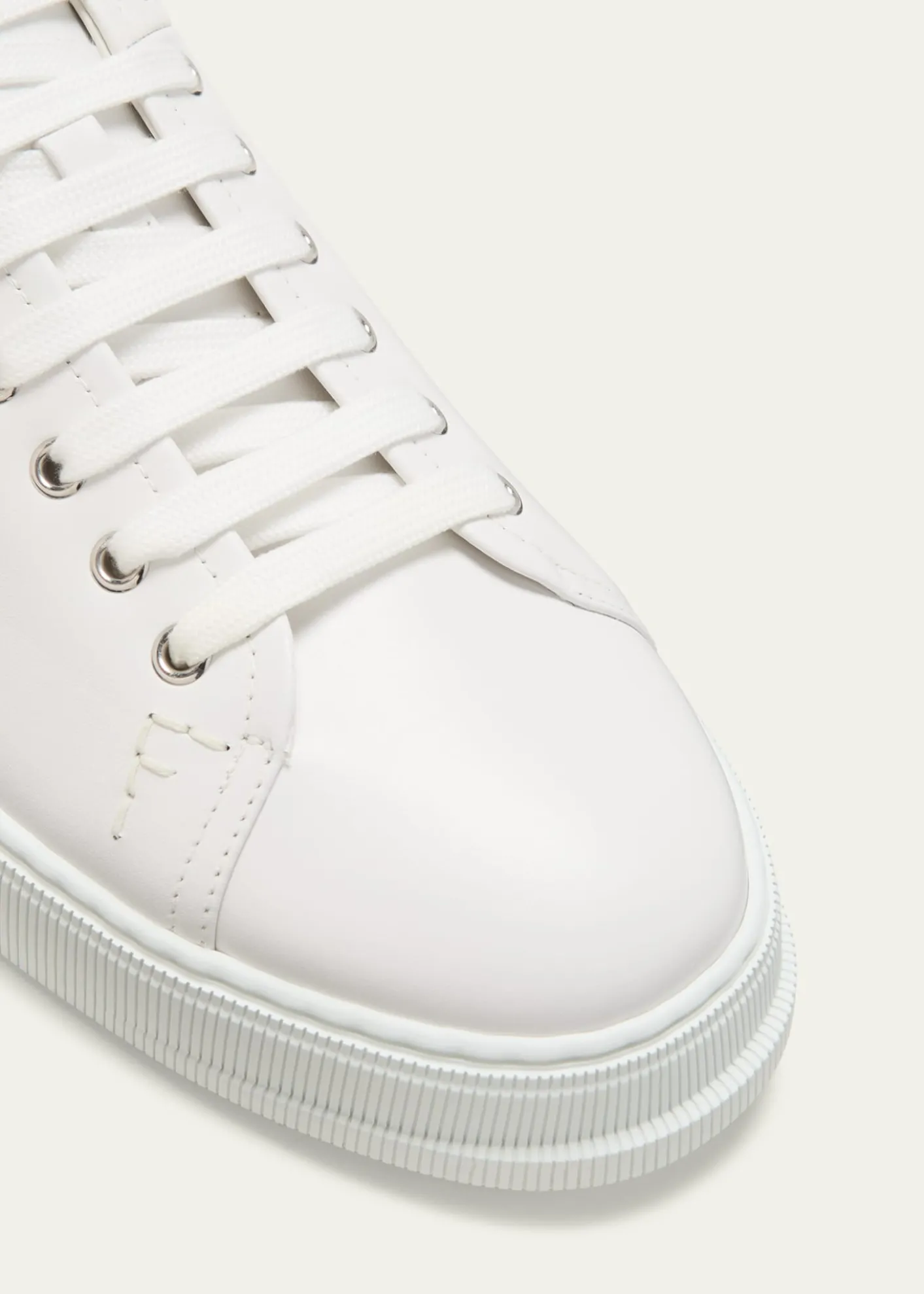 FerragamoMen's Clayton Mixed Leather Low-Top Sneakers