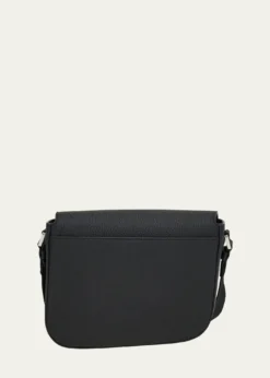 FerragamoMen's Fiamma Leather Shoulder Bag