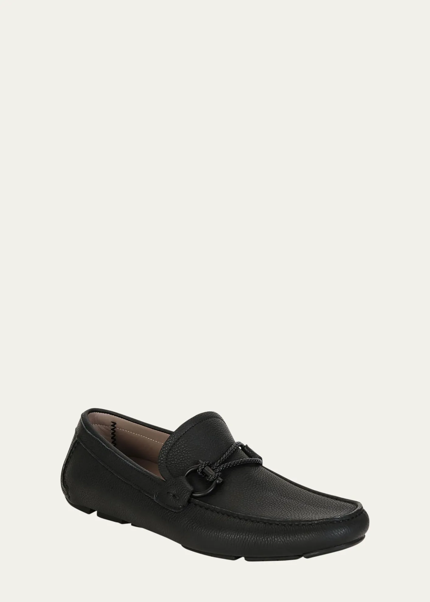 FerragamoMen's Front 4 Leather Drivers