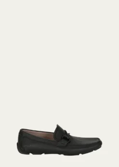 FerragamoMen's Front 4 Leather Drivers