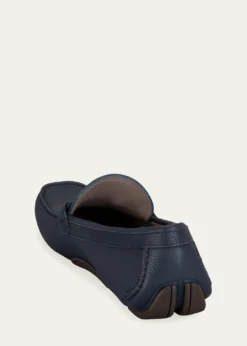FerragamoMen's Front 4 Leather Drivers