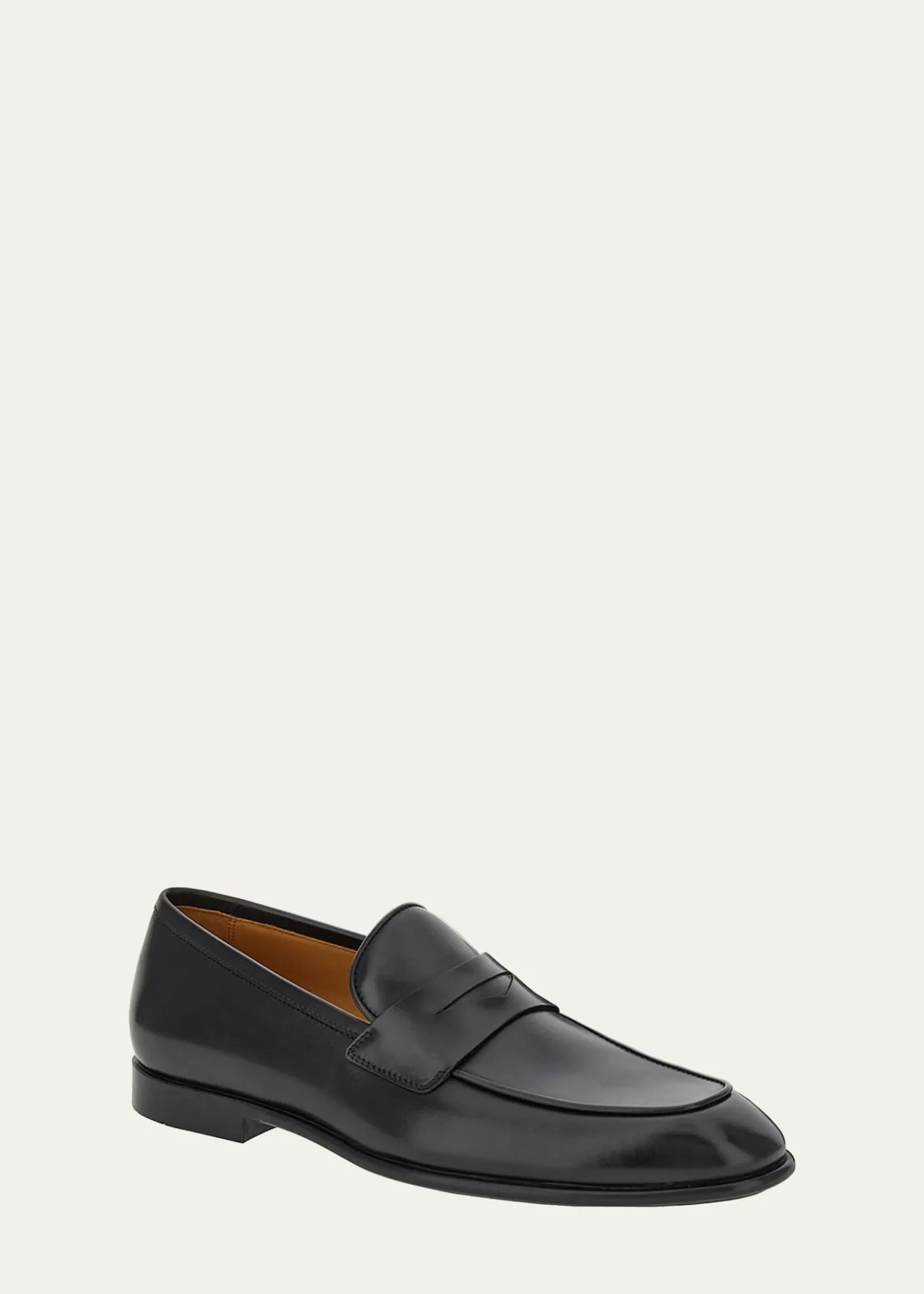 FerragamoMen's Funes Leather Penny Loafers