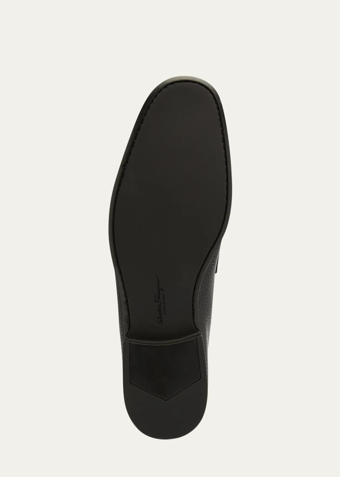FerragamoMen's Grandioso Grained Calfskin Gancini Loafer