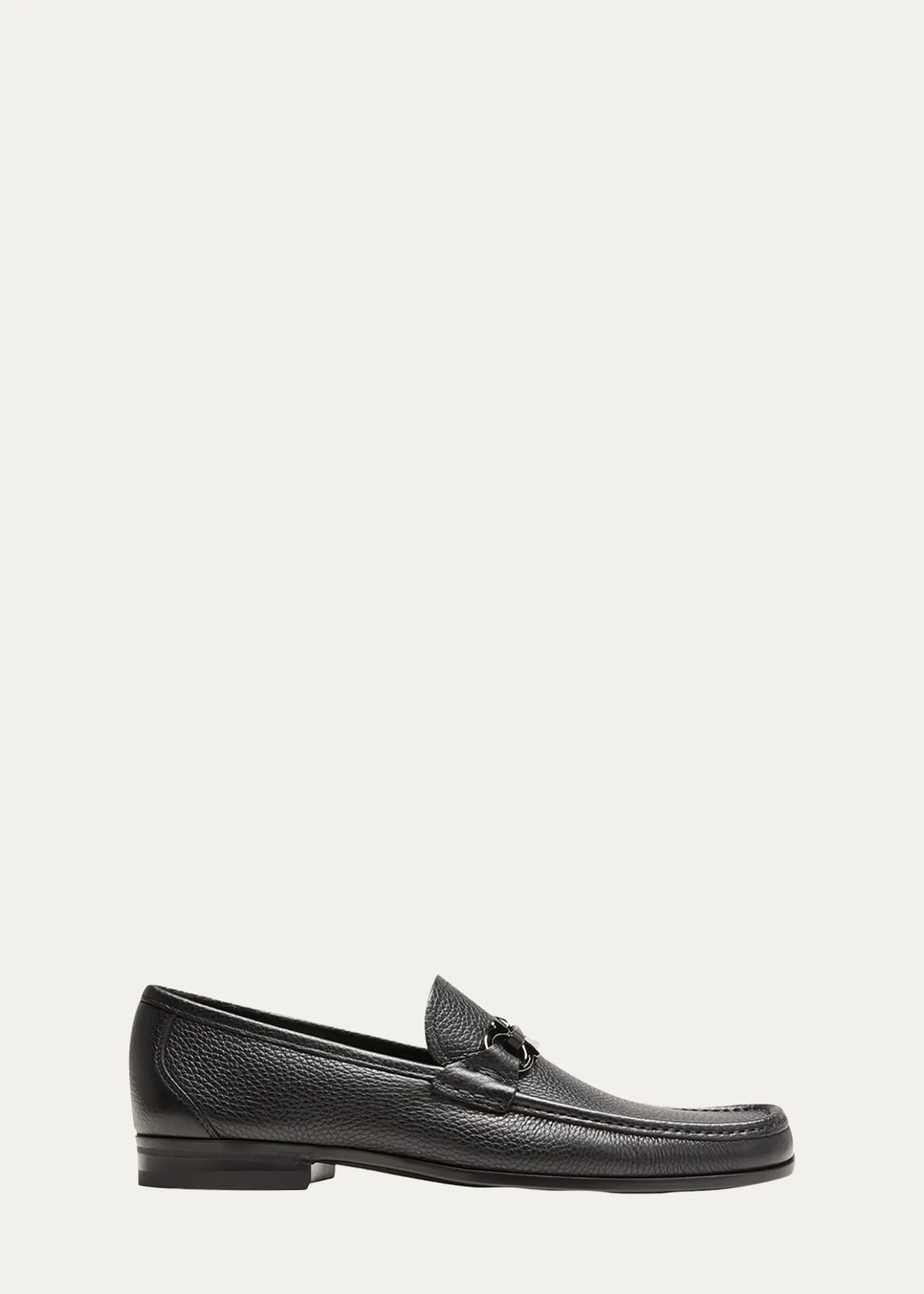 FerragamoMen's Grandioso Grained Calfskin Gancini Loafer