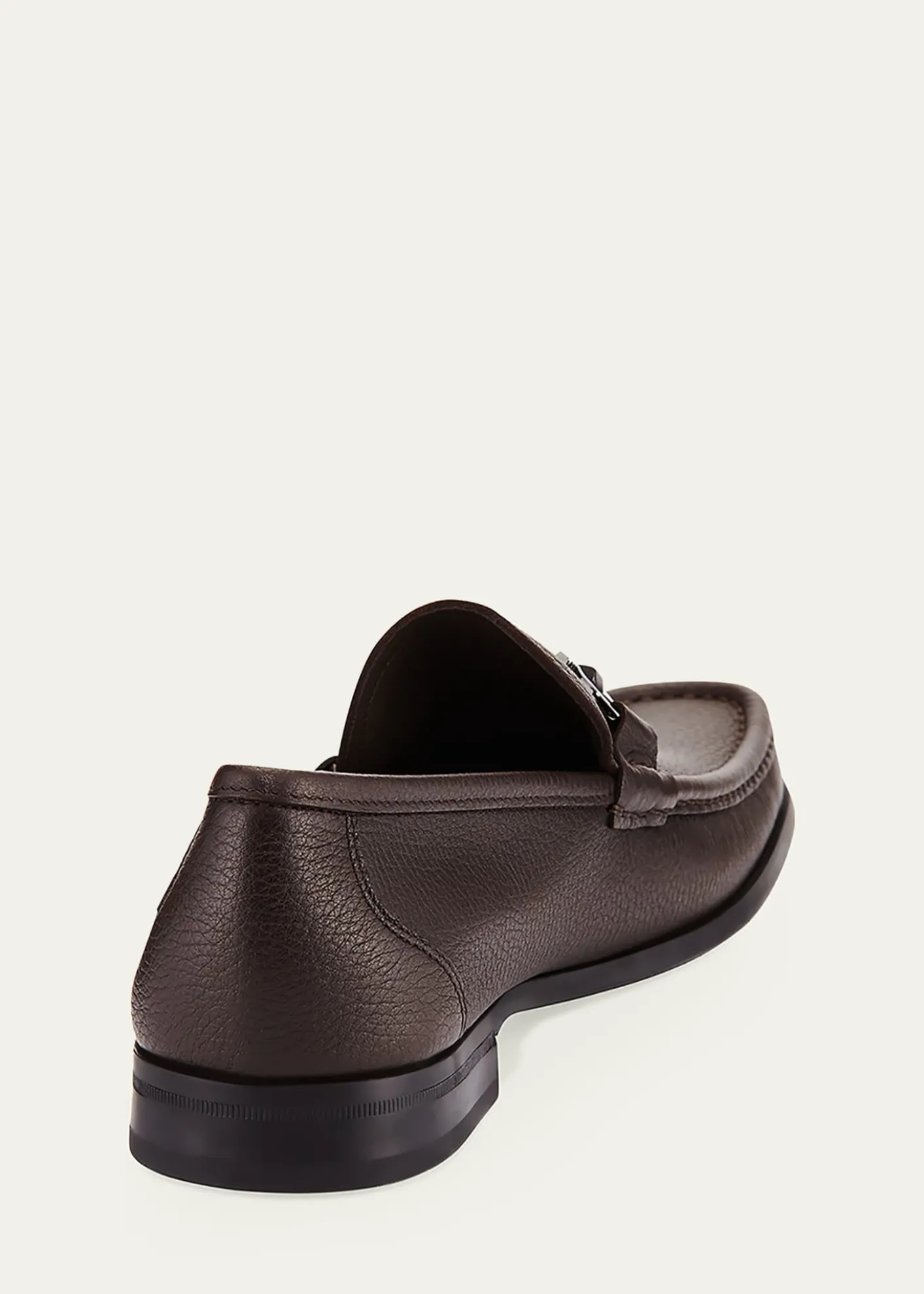 FerragamoMen's Grandioso Grained Calfskin Gancini Loafer