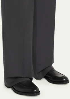 FerragamoMen's Hammered Leather Penny Loafers