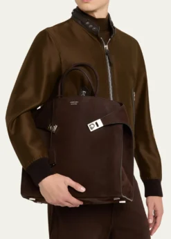 FerragamoMen's Hug Leather Tote Bag