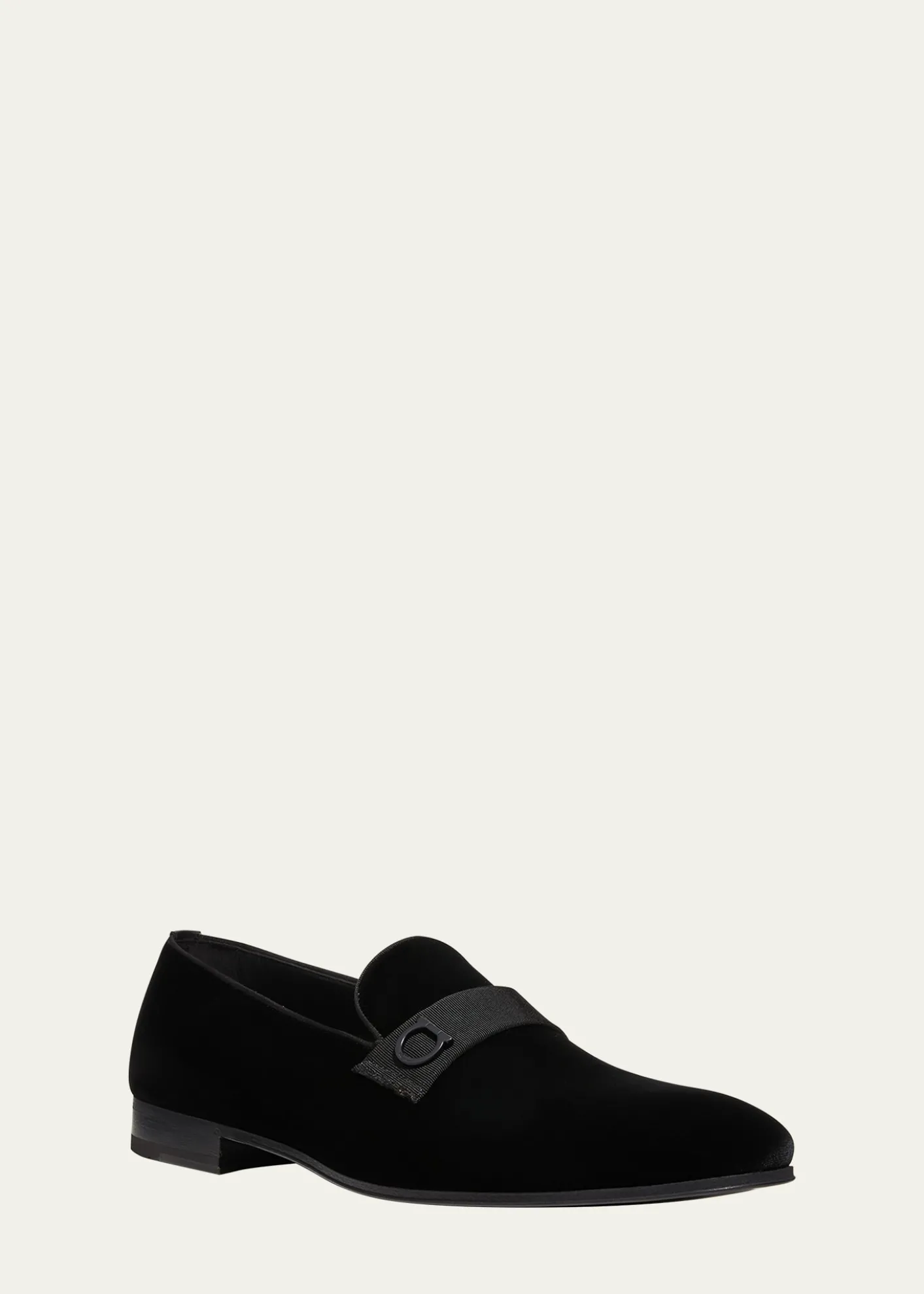 FerragamoMen's Lapo Velvet Loafers