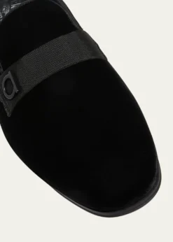 FerragamoMen's Lapo Velvet Loafers