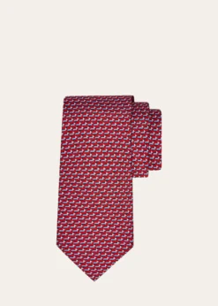FerragamoMen's Mini-Dachshund Dog Silk Tie