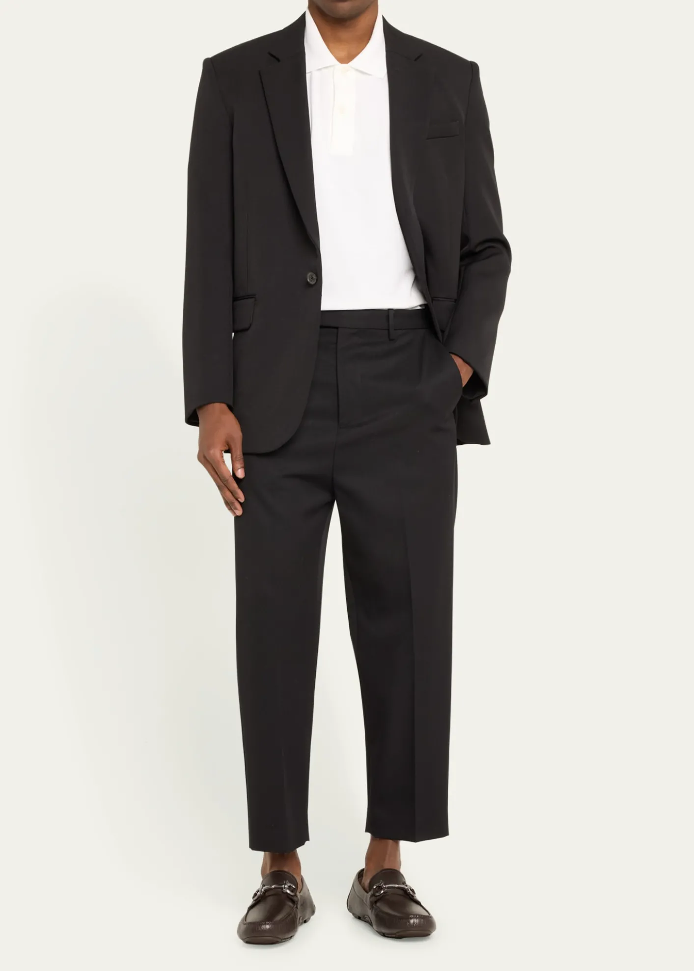 FerragamoMen's Parigi Gancini Leather Drivers